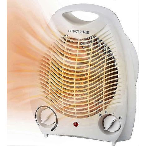 Chauffage soufflant écoénergétique et silencieux de 2000 W, réglable et portable, avec 3 modes de fonctionnement. (1/2)