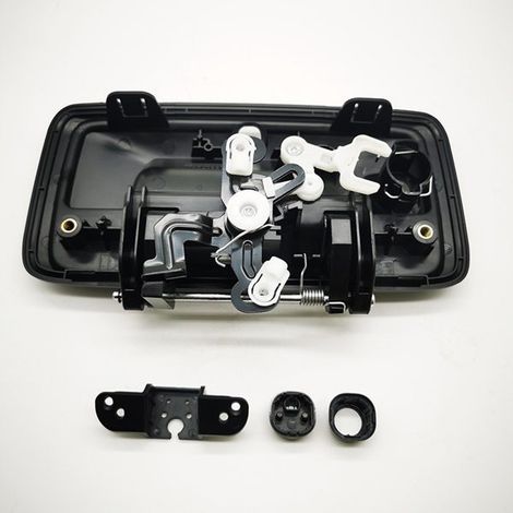 1 color: Black Material: Plastic Car tailgate handle, rear door handle 23128692 Applicable to: