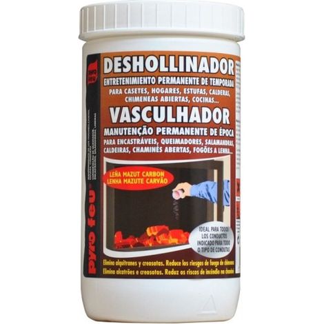 DESHOLLINADOR CHIMENEA PYRO FEU