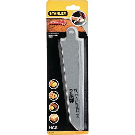 LAMA 'SCORPION' PER SEGA MULTIFUNZIONE HCS mm 239 legno/plastica (per RS890)  - STANLEY