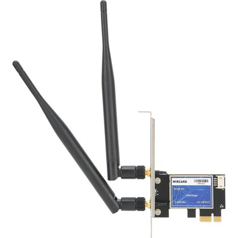 Kit di aggiornamento per PC desktop, comprensivo di scheda di rete Wi-Fi 6E e Bluetooth 5.3, con supporto per la tecnologia OFDMA e connettività a lungo raggio, pienamente compatibile con gli utenti d