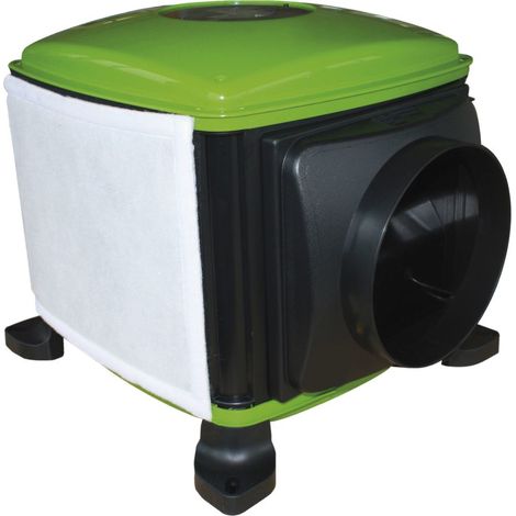 Unelvent – VMC double flux par insufflation 212m3/h – Système sans réseau de gaines – Renouvellement d'air pour maisons individuelles (1/8)