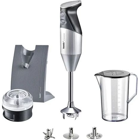 Bamix Swissline M200 Argent Puissance Et Polyvalence Suisse - Bamix