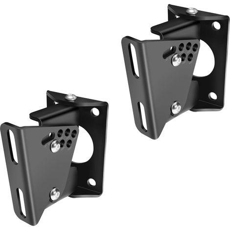 Supports muraux robustes pour haut-parleurs, support mural à angle réglable, supporte jusqu'à 40 kg (1 paire) (1/5)