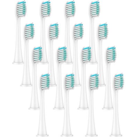 Lot de 16 têtes de rechange pour brosses aspirateurs Philips Sonicare séries 3, 6 et 9