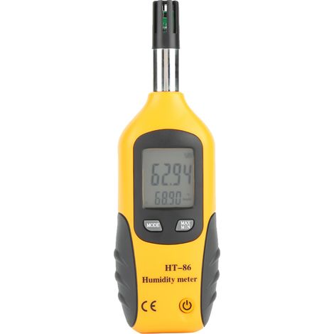 Thermomètre numérique hygromètre mesure température humide/point de rosée (1/5)