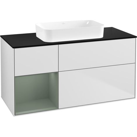 Villeroy & Boch F702GMMT Armoire sous lavabo Finion F70 (1/2)