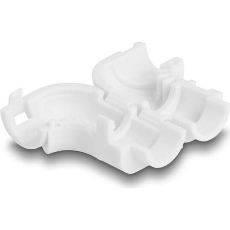 Delock cable clips am abwinkeln 8 piezas blanco (1/2)