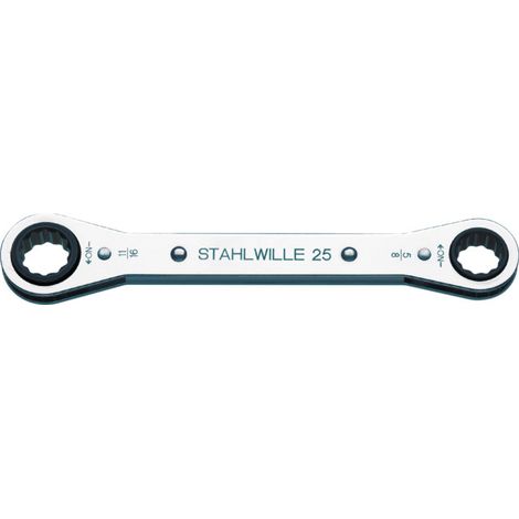 STAHLWILLE 41561620 Llave de carraca poligonal Serie 25aN 1/4 x 5/16