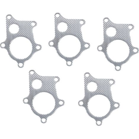 Kit de 5 joints de collecteur d'échappement pour T3/T4 T04E, tuyaux de descente à 5 boulons, actionneur de soupape de décharge interne (1/5)