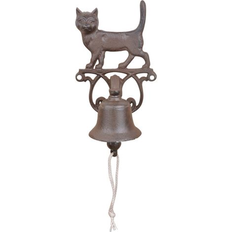 Türklingel aus Gusseisen für Katzen