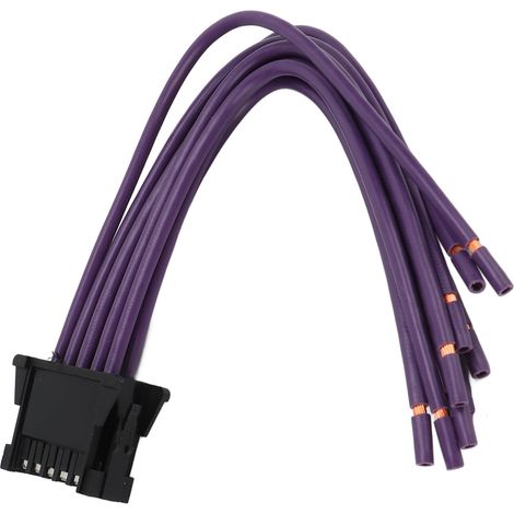Connecteur faisceau résistance chauffage 8200729298 compatible Clio Mégane Scénic Twingo, pièce détachée auto, capteur ventilation habitacle, kit remplacement électrique, 4 pièces (1/5)