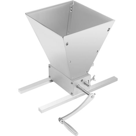 Moulin À Grains Manuel Électrique, Broyeur Céréales Acier Inoxydable, Concasseur Grains Réglable 0-2.5mm, Farine Maison Biologique, Manivelle Perceuse Double Mode, 4L Capacité, Bricolage Cuisine (1/5)