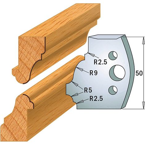 690.558 PAR CUCHILLAS KSS 50X4MM