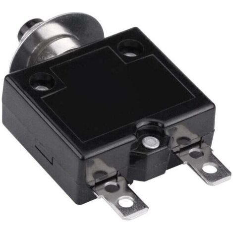 Thermischer Rücksetz-Leistungsschalter, 125-250V AC 50V DC Überstromschutz-Druckknopf-Leistungsschalter (10 Ampere)