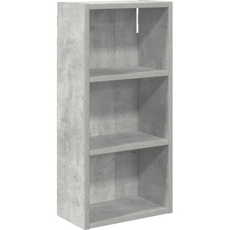 Armoire De Toilette - Armoire murale de salle de bain Gris Béton 30 x 16 x 62,5 cm fr656 - Maison La Vie