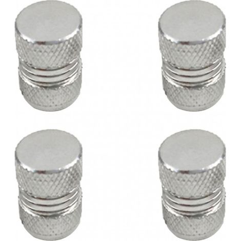 Stück Aluminium-Reifen-/Felgenventil-/Rad-Luftanschlusskappen, Ventile, Ventilkappen, LKW, Blau (1/5)