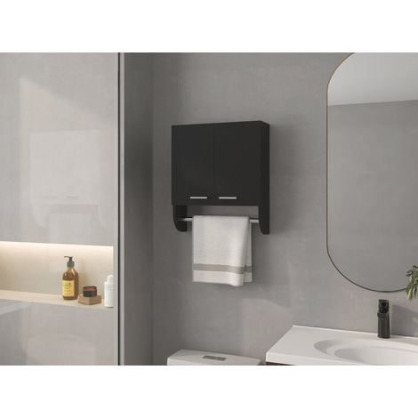 Armario de baño, wengué (1/5)