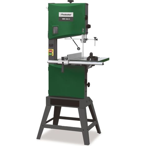 Holzstar – Scie à ruban pour bois – Hauteur de coupe 225 mm – Puissance 1,1kW – 2 vitesses – Largeur de coupe 340 mm – HBS3612 (1/4)