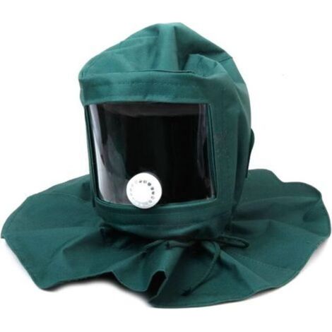 Casque Masque de Protection Anti-Vent Anti-poussière pour Sablage Sableusedengyank (1/5)