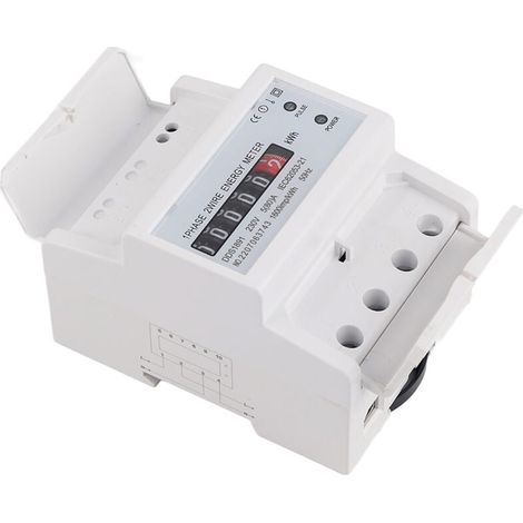 Single phase 4P energy meter DDS1891 energy meter high precision electric rail energy meter MUMU