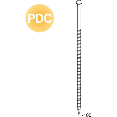 Ptes 34° 31x100 annelées