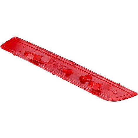 Applicable au cache réflecteur de pare-chocs arrière et au cache feu antibrouillard arrière Peugeot 508 745381 745382 9673523180, réflecteur rouge, réflexion passive, améliore la sécurité nocturne. (1/3)