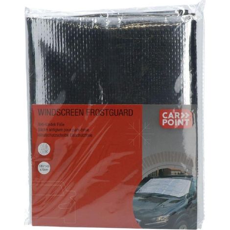 Bache Anti Givre Pour Pare Brise Avec 2 Crochets - 180cm 145cm X 70cm Plastique