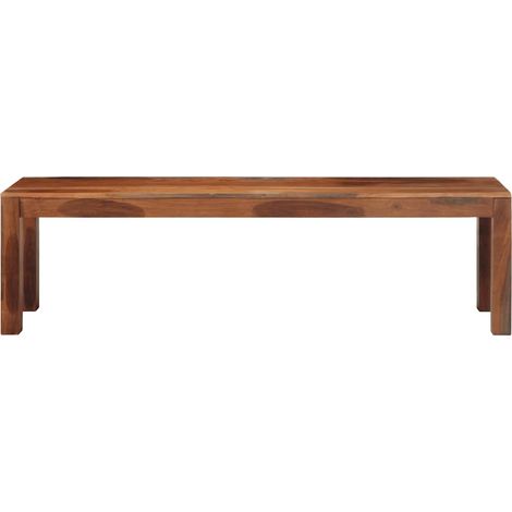 Banc 160 cm bois d'acacia massif (1/5)