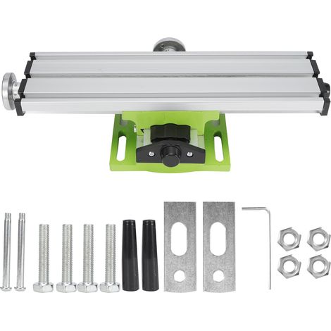 Table croisée multifonction en acier allié pour fraisage, perçage et glissière, ensemble d'outils de machine (1/5)