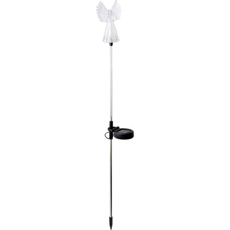 Luminaire Solaire Angel - Étanche IP65 - LED Multicolore - Pour Jardin Extérieur - Hauteur 80 cm - 1 Pièce (1/5)