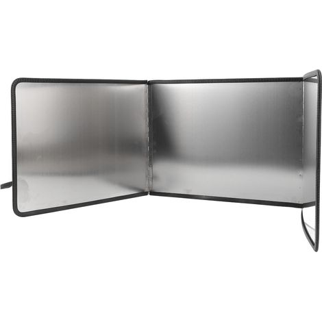 Pare-éclaboussures pliable pour cuisinière, protection anti-graisses et anti-huile de cuisson, protection de crédence de cuisine en acier inoxydable 40 x 40 x 40 cm (1/5)