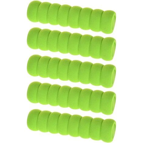 Lot de 5 housses de protection en mousse souple pour poignée de porte,Antistatique et anticollision,Vert (1/5)