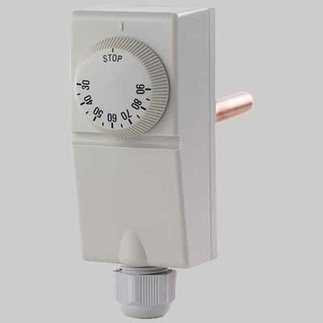 Thermostat à immersion réglable t.30+90°c connexion 1/2 "x100