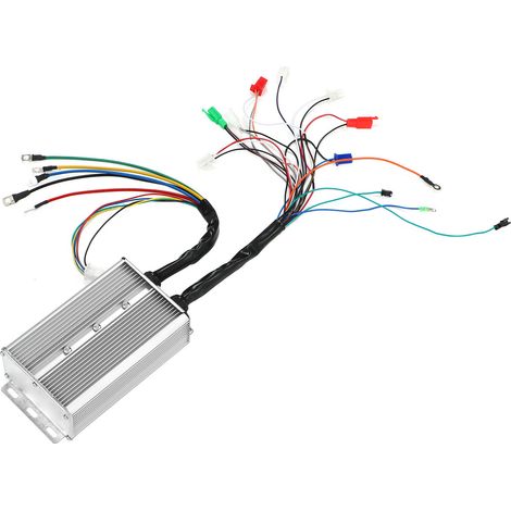 Contrôleur sans balais 72V 84V 1500W 18 transistors double mode en alliage d'aluminium pour vélos électriques (1/5)