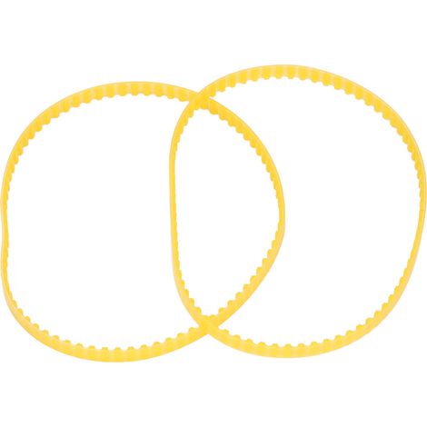 Lot de 2 courroies de transmission pour robot piscine Aquabot 3302A3302PK rechange PU anti-abrasion (1/5)