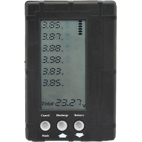 3-in-1-Batteriekapazitätsprüfer, Balancer und Entlader mit digitalem LCD-Display für das Modell Airp