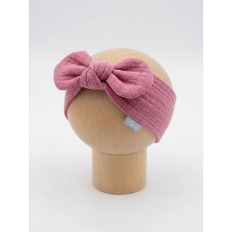 Diadema de muselina (coral) (1/2)