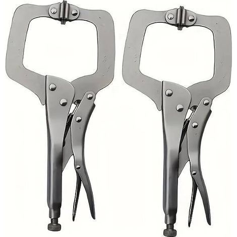 Set di 2 pinze da taglio multifunzionali tipo C da 15 cm (6 pollici) – Ideali per casa, officina, agricoltura, riparazione auto e lavorazione del legno, artigiani e appassionati del fai da te. (1/5)