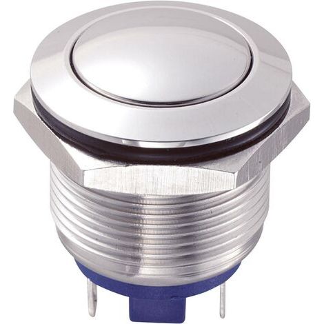 BOUTON-POUSSOIR ANTIVANDALISME TRU COMPONENTS GQ19B-10/J/N 701893 36 V/DC 2 A 1 X OFF/(ON) IP65 À RAPPEL 1 PC(S) (1/4)