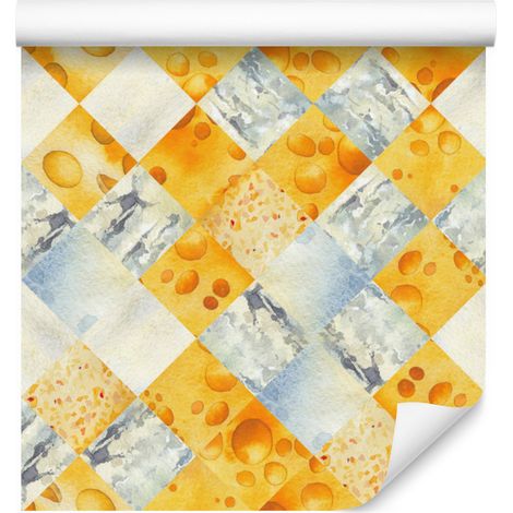 Carta da parati a mosaico geometrico astratto per soggiorno e camera da letto, 50x1000 cm (1/5)
