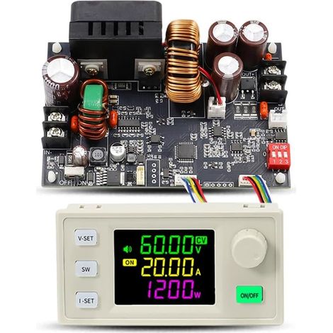 XY6020LV CNC Alimentation CC Réglable Tension Constante Courant Constant Maintenance 20A/1200W Module Step-Down (1/5)
