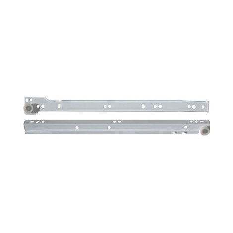 Set guide scorrevoli per cassetti bianchi 550mm 75055 (1/2)