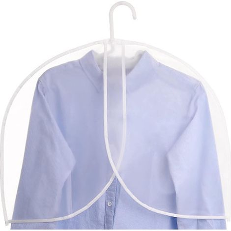 Lot de 10 Housses Transparentes pour Vêtements, Manteaux, Vestes et Robes, Protection Pratique et Efficace (1/5)