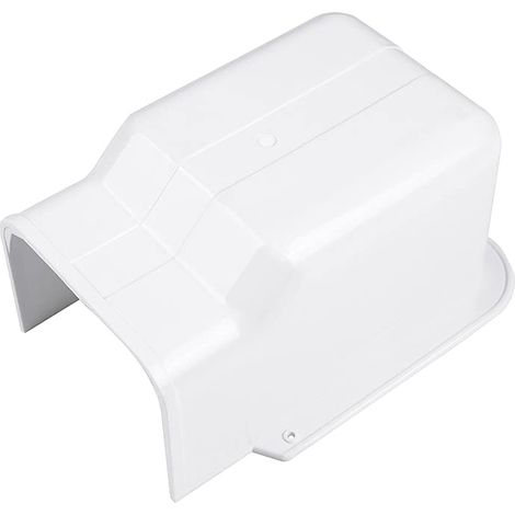 Kit de housse décorative en PVC pour climatiseur, mini climatiseur central et tuyau de pompe à chaleur (revêtement mural de 12,7 cm) (1/2)