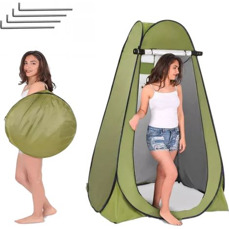 TG64417-2 Duschzelt, Strandumkleidekabine, faltbar, tragbar, Pop-up-Toilette (1/5)