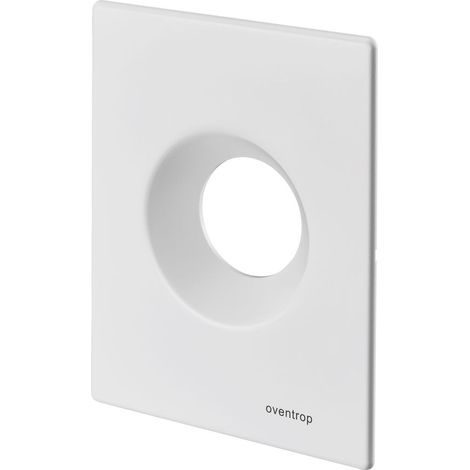 OVENTROP Abdeckung für Unibox RTL/T/plus, Bautiefe 110 mm, weiß, 1022691