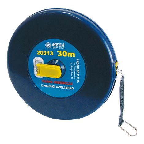 Maßband mega 20313 Fiberglas robustes Gehäuse