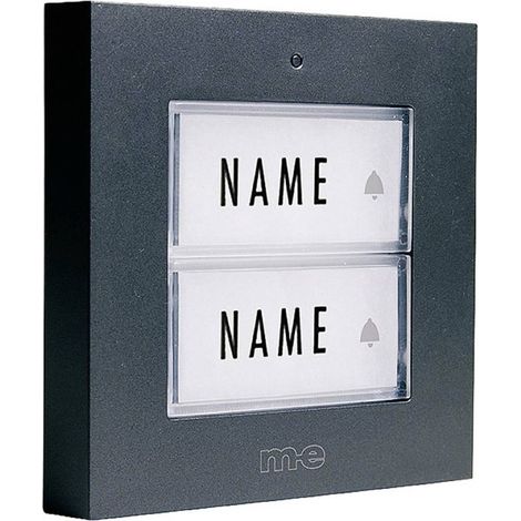 m-e modern-electronics 41273 Campanello senza fili Trasmettitore con targhetta