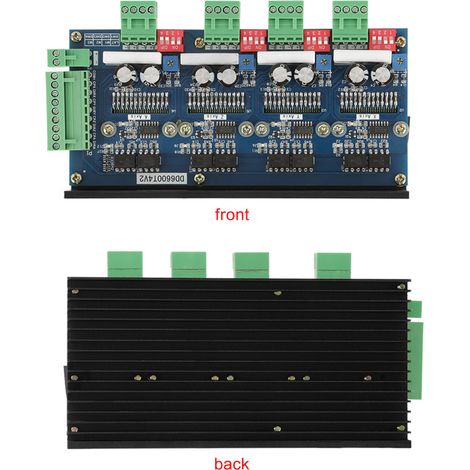 TB6600 4A Treiber-Controller-Platine für CNC 4-Achsen 2-Phasen-Schrittmotor (1/5)
